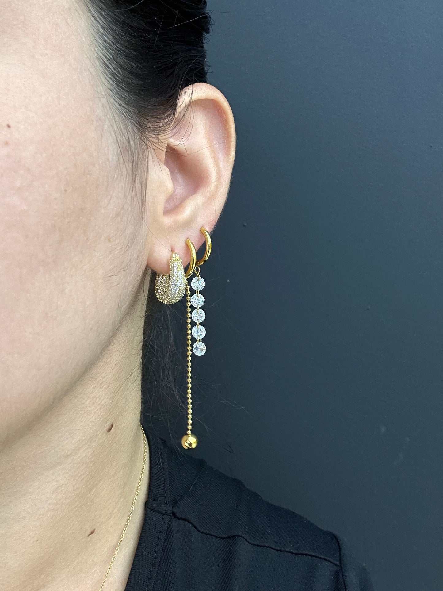 Crystal earrings