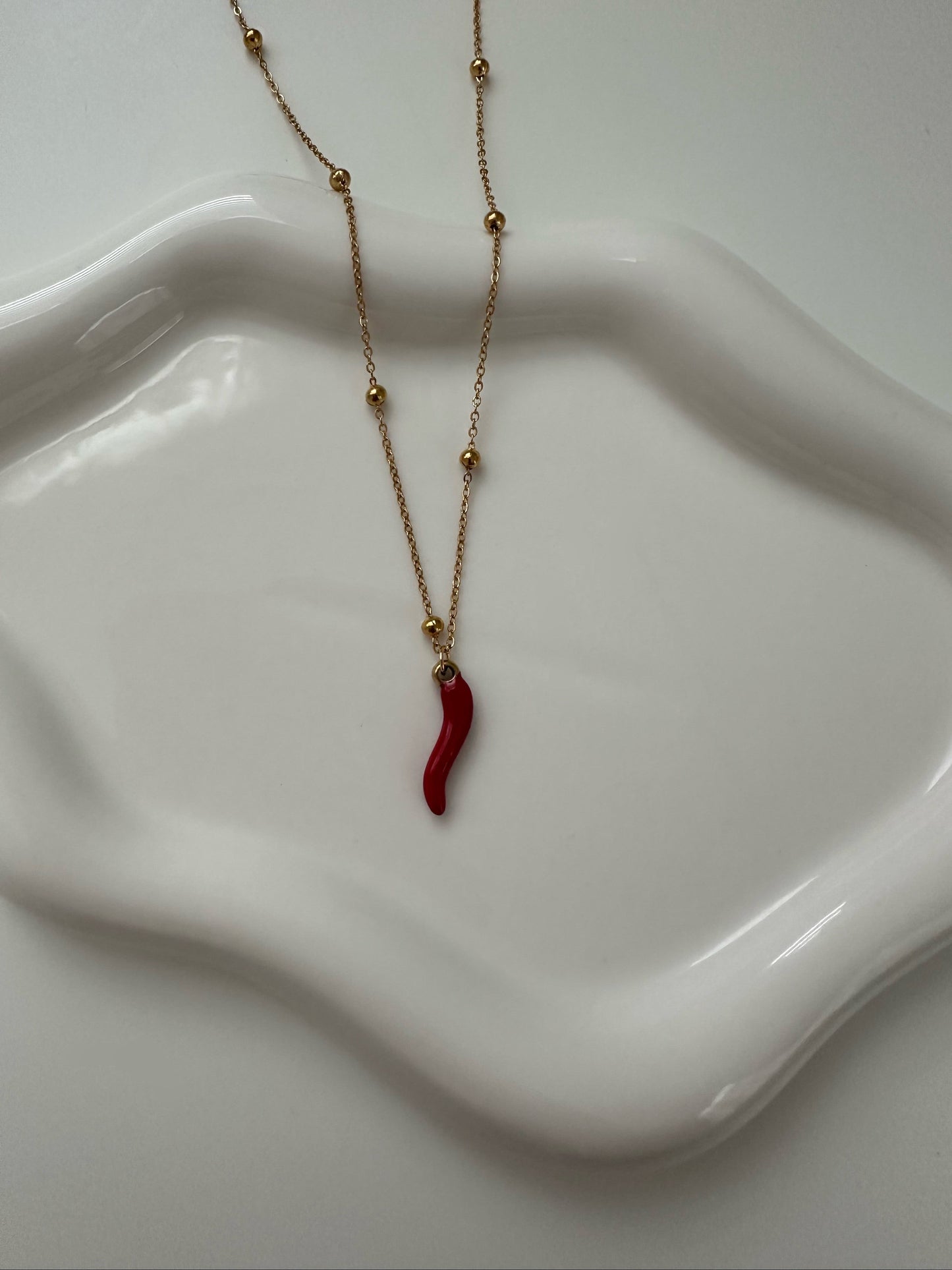 Chili necklace